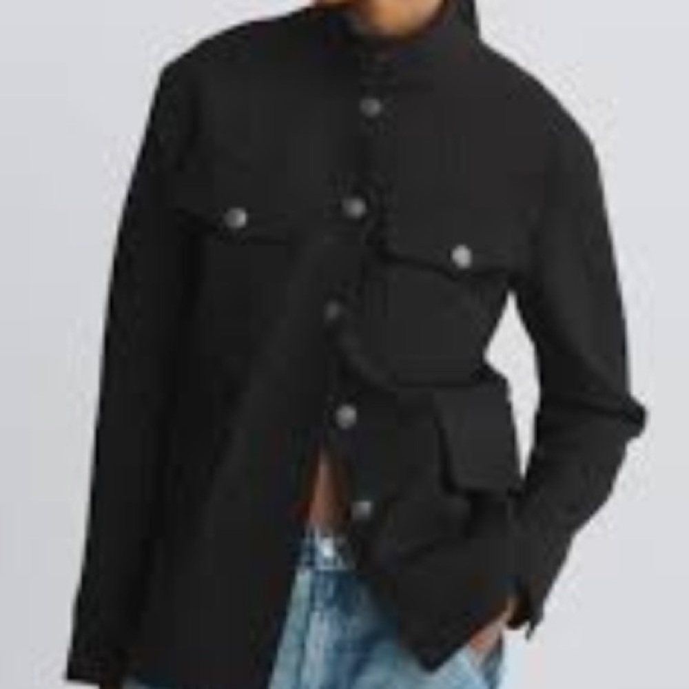 Rag & Bone Hadley Ponte Military Jacket - Picture 3 of 11